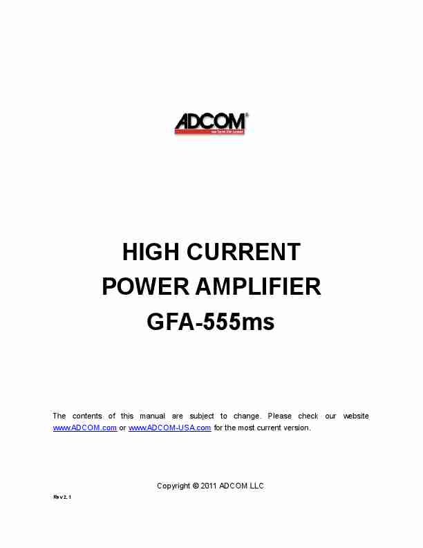 Adcom Stereo Amplifier GFA-555MS-page_pdf